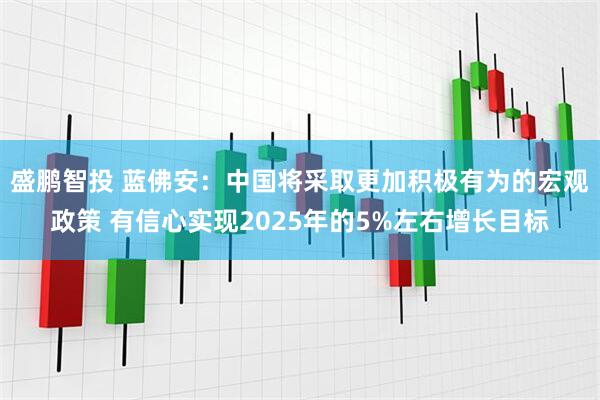 盛鹏智投 蓝佛安：中国将采取更加积极有为的宏观政策 有信心实现2025年的5%左右增长目标