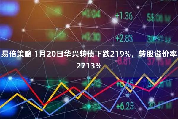 易倍策略 1月20日华兴转债下跌219%，转股溢价率2713%