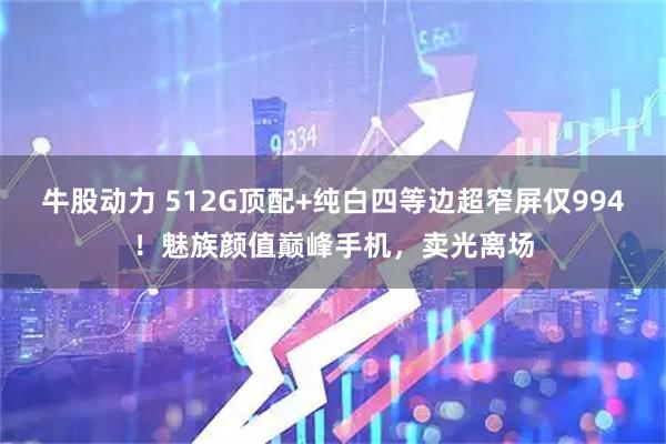 牛股动力 512G顶配+纯白四等边超窄屏仅994！魅族颜值巅峰手机，卖光离场